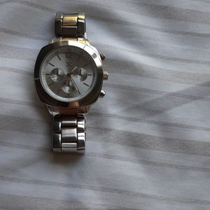 Target brand all silver watch.Good condition